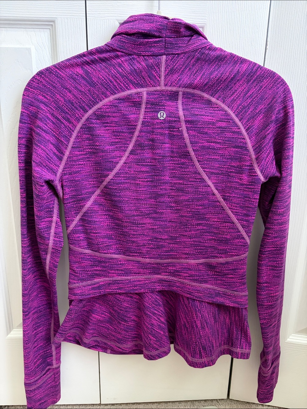 lululemon athletica Purple Space-Dye Zip-Up Jacket